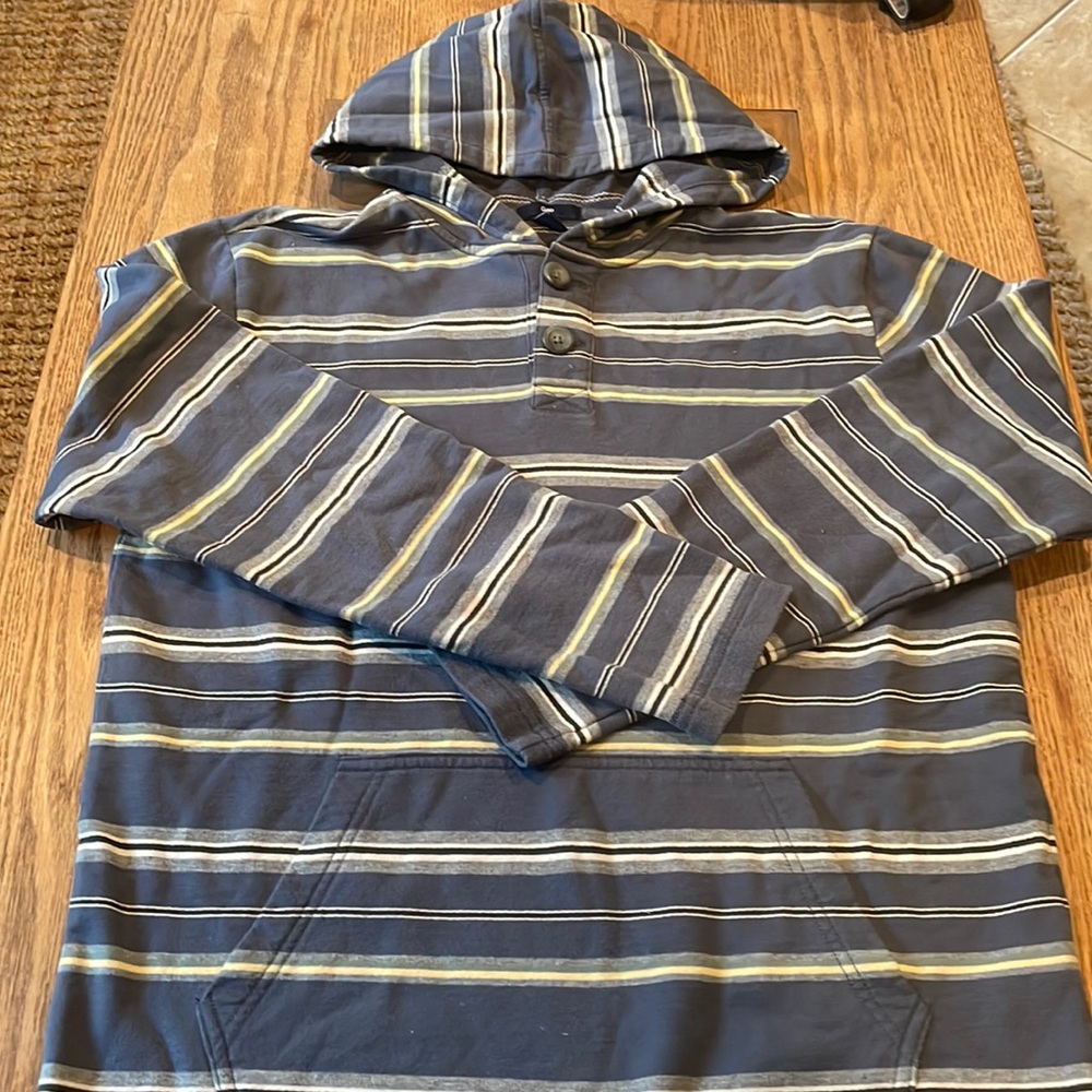 Mens hooded pullover
